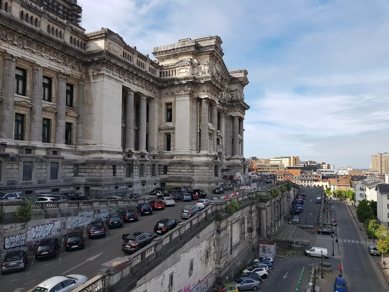 Façade du Palais de Justice de Bruxelles